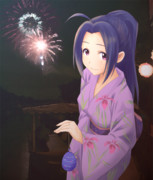 あずささんより、暑中お見舞い申し上げます