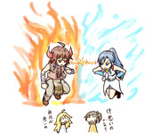 イフリートとシヴァ