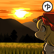 夕焼けに鎌を研げ