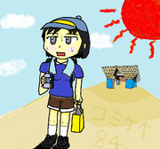 暑い ニコニコ静画 イラスト
