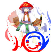 東方新キャラ予測の娘　描かせていただきました