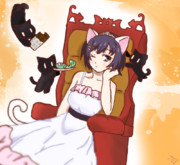 ねこのおひめさま。