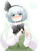 「も、…もえもえ、き、きゅん？」