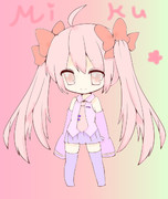 塗らせていただいた【ミク】