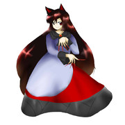 竹林のルーガルー【ZUN絵風】