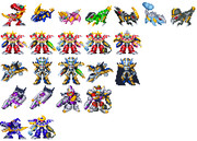 獣電竜アイコンまとめ