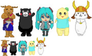 ひこにゃん ニコニコ静画 イラスト