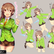 千川ちひろ ニコニコ静画 イラスト
