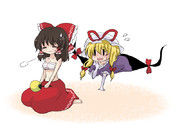 ゆかれいむらくがき