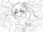 着物ボカロ女子