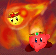 ファイアカービィ ニコニコ静画 イラスト