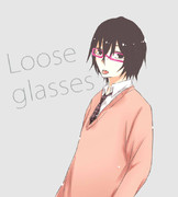 眼鏡男子 ニコニコ静画 イラスト