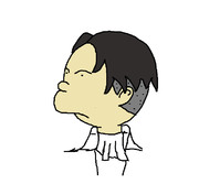 リヴァイ兵長を植田まさし風に描いてみた