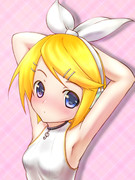 リンちゃんちょっと脇見せて