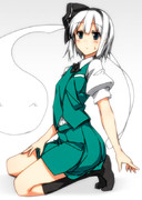 ひと目でわかる「妖夢にさわると喜ばれる場所、斬られる場所」 