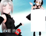 【MMD】避難所（仮称）のログインページ作ってみた【SNS】