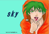 skyも・・・とあったので、断りなく書いてみた