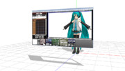 【MMDモデル配布あり】MMDフレーム【座標軸とミクさんは付いてきません】