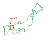 山口県 ニコニコ静画 イラスト