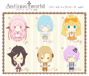 【オリキャラ】Antique†world　ラバーストラップ風