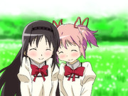 ほむらまどかでキャッキャウフフ