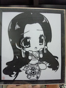 （ONE PIECE）ボア・ハンコック　切り絵