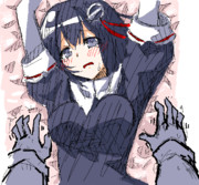 羽黒ちゃんもみもみ