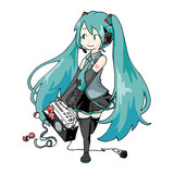 ボーカロイドの ミクが しょうぶを しかけてきた！