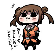 那珂ちゃんはー皆のものだからーそんなに触っちゃダメなんだよー？