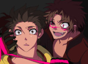 たぬきときつね