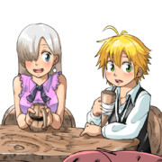 メリオダスとエリザベスとトン吉