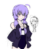 【ラクガキ】スク水結月さん