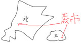 最小都市「蕨市」がもし北海道にあったら