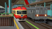【RailSim】 長電同士のすれ違い