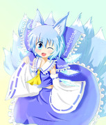 ⑨尾の巫女チルノ