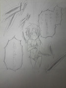 スタープラチナ（プラチ菜）を描いてみたが…後悔はしない（落書き）