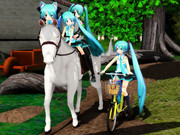  お馬さんパッカパッカ 