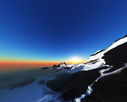 Daybreak on Cold districts