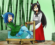 陸地でわかさぎ姫と遊ぶなら