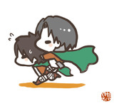 おんぶリヴァイさん