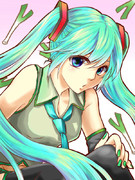 ミクさんを塗らせていただいた