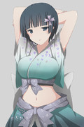 夜桜 閃乱カグラ ニコニコ静画 イラスト