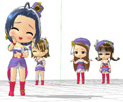 配布の記念に写真撮影なんですけど、また迷ってしまって。