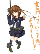 艦これの艦娘描いたら（模写）こうなった4