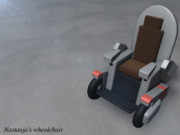 ナスターシャの車椅子