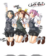 【艦これ】陽炎型スパッツ組【下着あり】