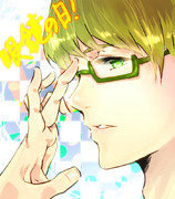 眼鏡男子 ニコニコ静画 イラスト