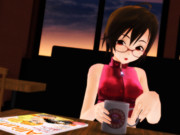 めーちゃんとカフェで