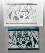 彫ってみた　栗山未来