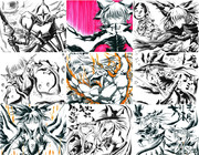 お好きな色紙をお持ち帰りくださいませ